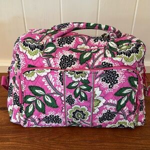 Vera Bradley Priscilla Pink Small Weekender Bag